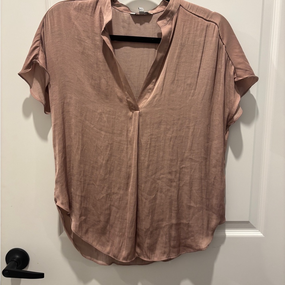 Naked Zebra Blush Pink Women's Blouse